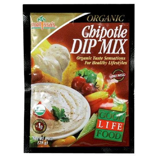 Good Life Food Dip Mixes, Chipotle, 1-Ounce Bags (Pack of 24) by Melissa