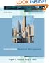 Intermediate Financial Management (with Thomson One)
