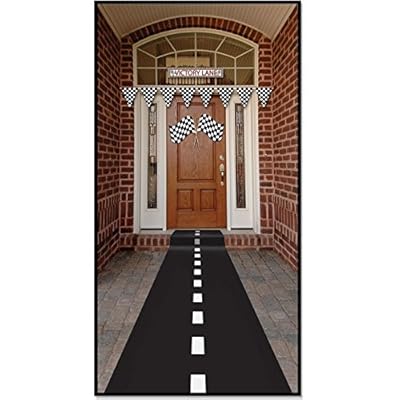 2 X Racetrack Runner (poly w/double-stick tape) Party Accessory