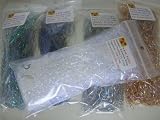 N.E.W. (NUCLEE-R EMISSION WING) FLY TYING MATERIAL ASSORTMENT 2 - FLY AND JIG 5 COLOR PACK COMBO