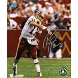 Patrick Ramsey Autographed Washington Redskins (Throwing Ball) 8x10 Photo