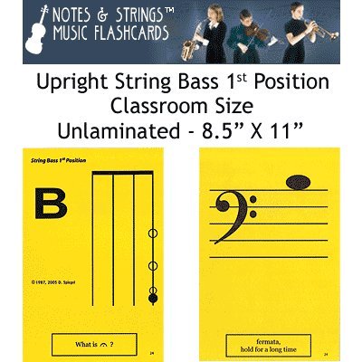 Best Price Notes & Strings Upright String Bass 1st Position 8.5