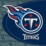 Tennessee Titans Lunch Napkins (16) Party Supplies