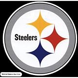 Pittsburgh Steelers 8x8 COLOR Die Cut Window Decal