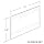 Azar 122022 11-Inch W by 8-1/2-Inch H Wall U-Frame with Adhesive Tape, 10-Piece Set