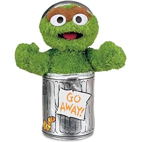  Gund Sesame Street 12 - Inch Oscar The Grouch