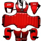 5 PCS of Protective Cloth for Free Combat, Boxing and Martial Arts