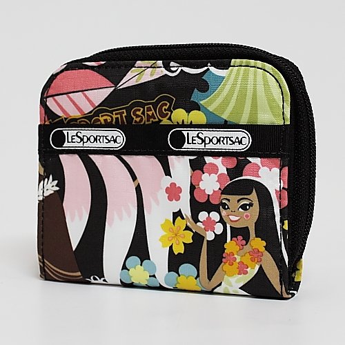 柄:ワヒネフラ 型:クレア 6505-3800 LESPORTSAC