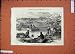 1874 Half-Breeds Crossing River America Men Horses War