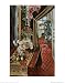 Henri Matisse (Interior, Flowers and Parrot) Gold Wood-Mounted Art Poster Print - 22