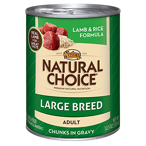 NATURAL CHOICE Limited Ingredient Diet Large Breed Adult Lamb and Rice Formula Chunks in Gravy - 12.5 oz. (355 g)
