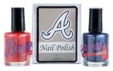 MLB Atlanta Braves Two-Pack Team Colored Nail Polish