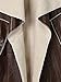 Choies Women's Suede Lapel Sheatling Lining Waistcoat Casual Vest,Brown,One size
