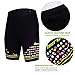 beroy Women 3D Padding Cycling Shorts with Two Pockets,Ladies Bike Shorts