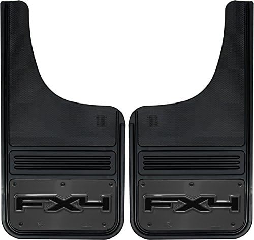 Gatorback Ford FX4 Truck Mud Flaps - Front Pair - Gun Metal