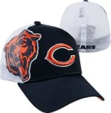 NFL Unisex Adult Chicago Bears QB Sneak 3930 Cap (Blue, Large/X-Large)