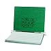 ACCO Pressboard Hanging Data Binder, Unburst Sheets, 14.875 x 11 Inches, Dark Green (54076)