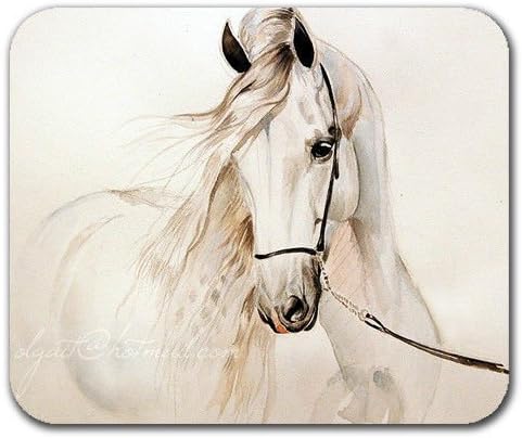 andalusian horse white grey mousepad mouse pad mat mousepad mouse pad mouse mat