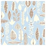 Eurographics MOA1107 Moda A., Retro Leaf 18 x 18 cm, Hochwertiger Kunstdruck