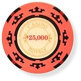 Casino Royale - Poker Chip - 25 Stueck mit Wertangabe $25.000