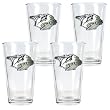 Nashville Predators NHL 4pc Pint Ale Glass Set by Great American Products