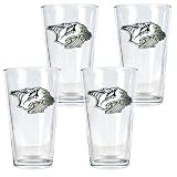 Nashville Predators NHL 4pc Pint Ale Glass Set