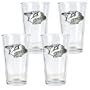 NHL Nashville Predators 4-Piece Pint Ale Glass Set