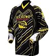 MSR Racing Rockstar Men's Motocross Motorcycle Jersey - White/Black