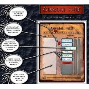 GameMastery Combat Pad 8"x12"x1/4" PZO OMS1000