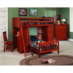 Mission Youth Study Loft Beds
