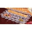 PORTICO COLLECTION 24% LEAD CRYSTAL RELISH TRAY
