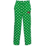 NCAA Reebok Tampa Bay Buccaneers Kelly Green St. Patrick's Day Shamrock Pajama Pants (Large)