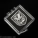 ST.GEORGE CHRISTIAN SAINT CROSS SHIELD HORSE KILL DRAGON MEDIEVAL ART SILVER PIN
