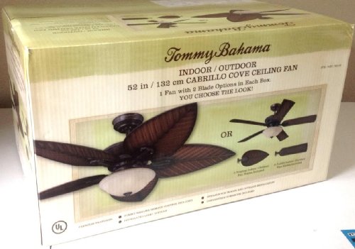 Tommy Bahama Indoor Outdoor 52 Cabrillo Cove Ceiling Fan W 2 Blade