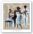 Blue Moon by Tat Vila 24"x24" Art Print Poster