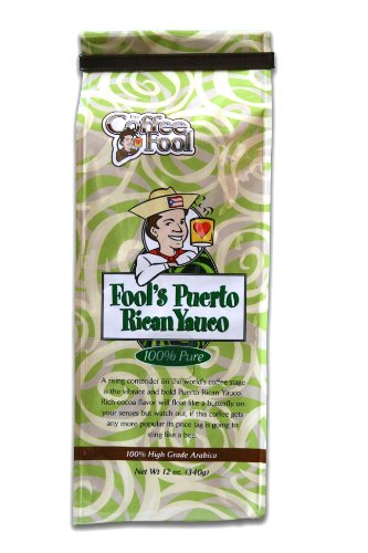 The Coffee Fool Espresso, Fool's Puerto Rican Yauco, 12 Ounce