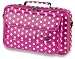 Oliepops Hot Pink Polka Dots Netbook Laptop Case fits 7'' 8.9'' & 10.2 (Shoulder Strap included) FREE SHIPPING WORLDWIDE