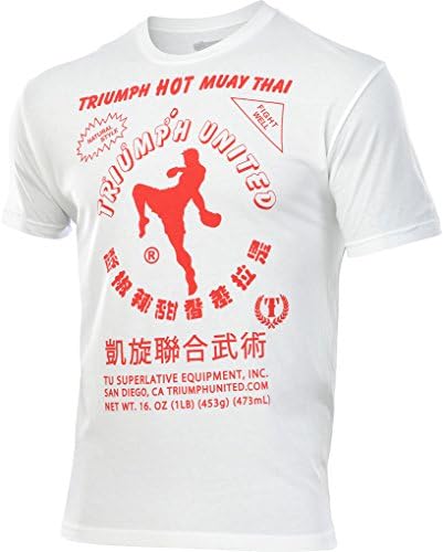 Triumph United Hot Muay Thai Tee - White - X