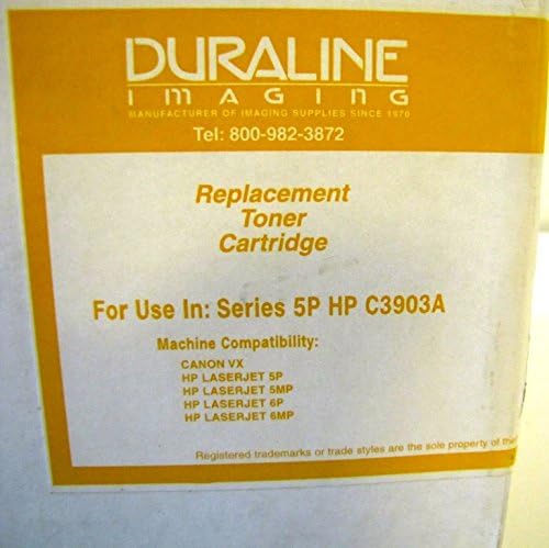 REPLACEMENT C3903A COMPATIBLE TONER CATRIDGE FOR HP LASER JET 5P, 5MP, 6P, 6MP Printers