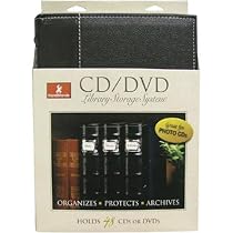 Bellagio Italia CD/DVD Storage Binder (Black)