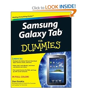 Samsung Galaxy Tab For Dummies - Dan Gookin