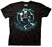 Naruto Shippuden - Kakashi Blue Glow Adult T-shirt in Black