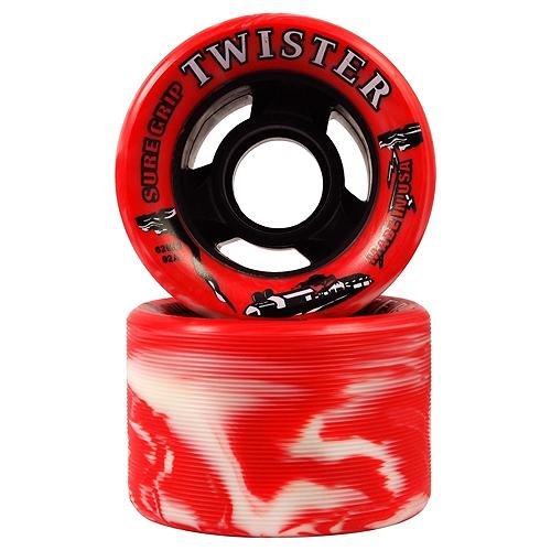 SureGrip International Twister 62mm 95A Quad Wheels - 8 Pack 2011
