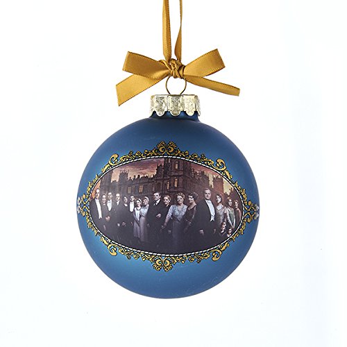 Kurt Adler Downton Abbey Glass Season 6 90 MM Ball Ornament