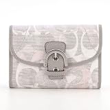 (コーチ)COACH　ソーホー オプティック リネン バックル コンパクトクラッチ F47298 SVMC [並行輸入品]