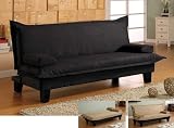 NEW MICRO FIBER ADJUSTABLE FUTON SOFA BED, #BM-JF355