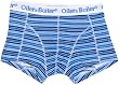 Oiler& Boiler Nantucket Simple Stripe Fresh Blue Without Fly Men's Boxers