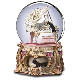 Play It Again Kitty Water Globe