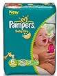 Pampers - Baby Dry - Couches Taille 6 (+16 kg) - Pack �conomique 1 mois de consommation x124 couches