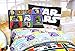 Star Wars Classic Grid 2 Cotton Twin 3Piece Sheet Set